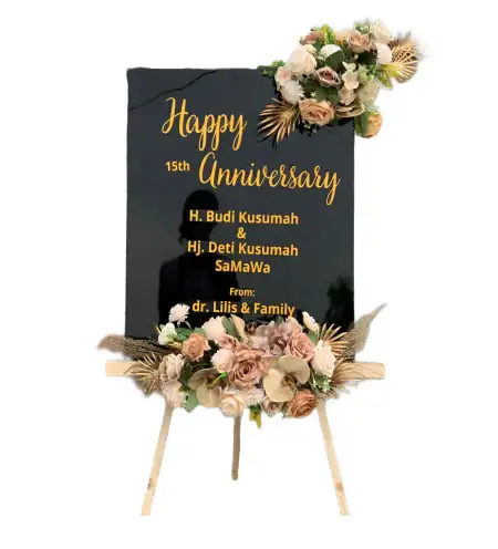 Papan Bunga Akrilik Granada Ballroom Menara 165 Jakarta
